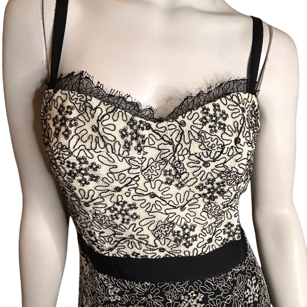 Vintage Y2K Nanette Lepore Calloway Embroidered Soulful Dress - Picture 4 of 15